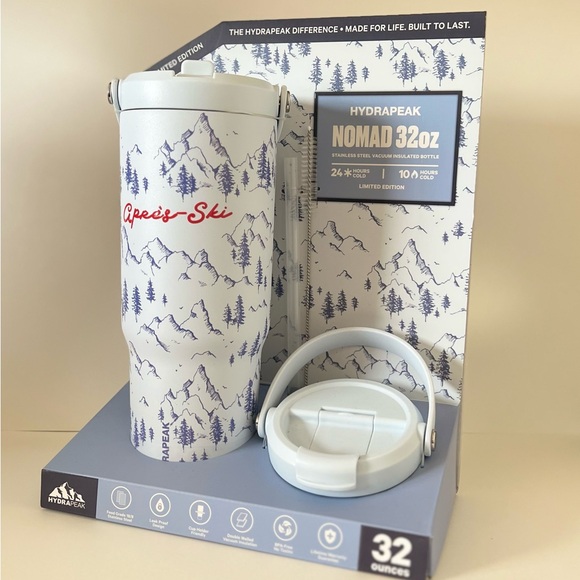 HYDRAPEAK Nomad 32oz Limited Edition Tumbler NIB with Extra Lid - Picture 2 of 4